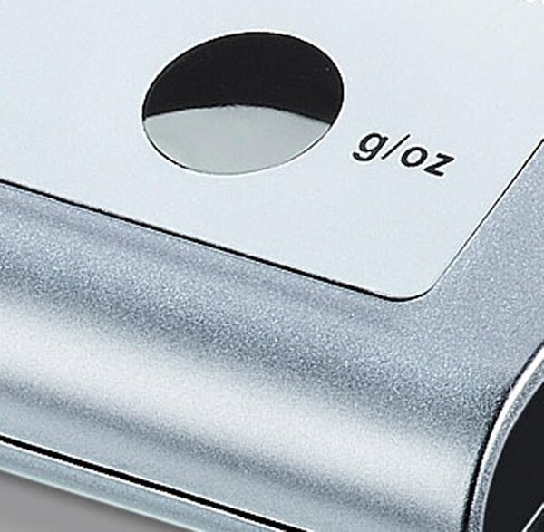 Beurer Bilancia da Cucina Digitale Elettronica Peso max 5 Kg colore Silver - 70410 KS22