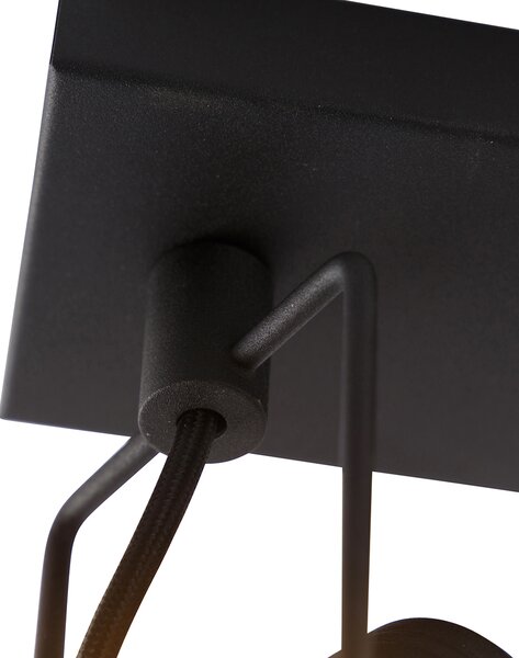 Faretto intelligente nero con 2 GU10 Wifi - Suplux