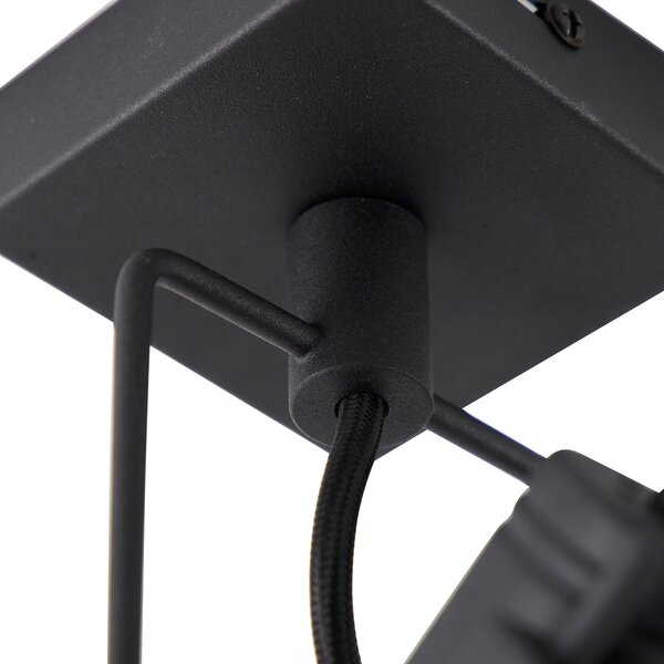 Faretto intelligente nero con Wi-Fi GU10 - Suplux