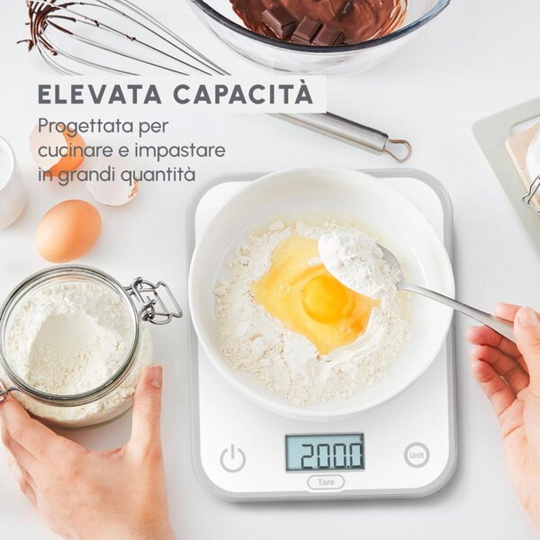 Moulinex Bilancia da Cucina Elettronica Superficie Piana colore Bianco - BN50U0