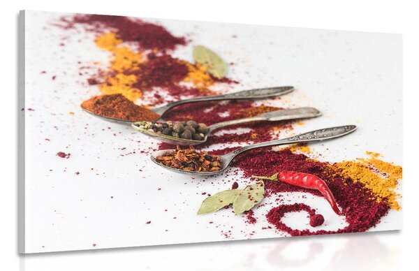 Stampa su tela – Miscela di spezie aromatiche