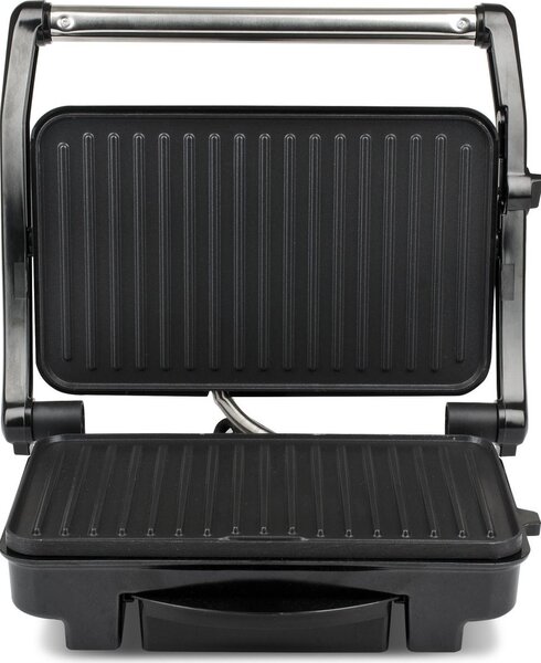 Girmi Bistecchiera Antiaderente 1500 Watt 27 x 17 cm raccolta liquidi Piastre rigate - BS11 Contact grill