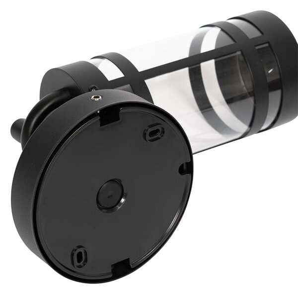 Lampada da parete per esterni nera IP44 con sensore crepuscolare - Ruben