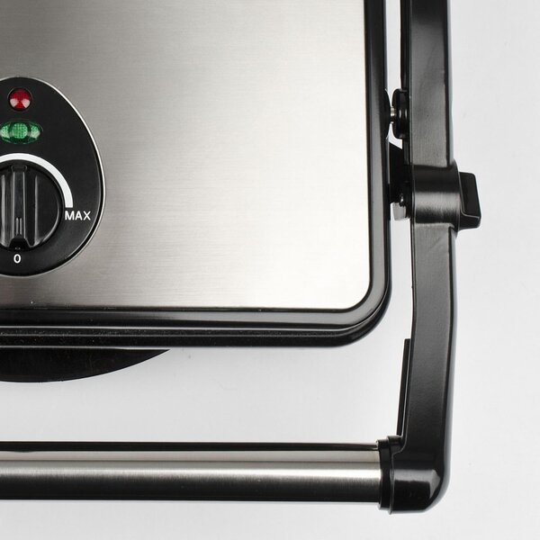 Girmi Bistecchiera Antiaderente 1500 Watt 27 x 17 cm raccolta liquidi Piastre rigate - BS11 Contact grill