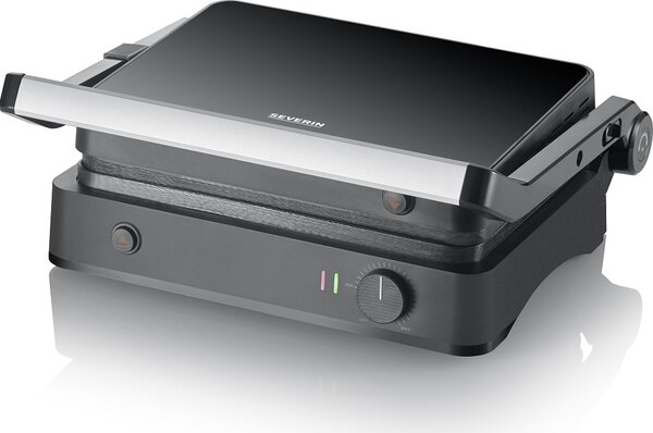 Severin Bistecchiera elettrica con Doppia piastra Antiaderente in Ceramica Potenza 1800 Watt - KG 2398