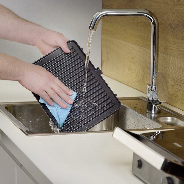 Severin Bistecchiera elettrica con Doppia piastra Antiaderente in Ceramica Potenza 1800 Watt - KG 2398