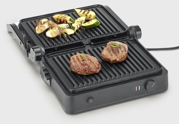 Severin Bistecchiera elettrica con Doppia piastra Antiaderente in Ceramica Potenza 1800 Watt - KG 2398