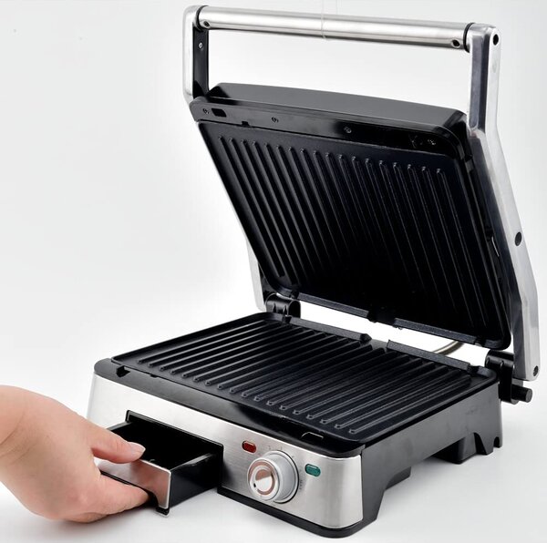 Ardes Bistecchiera Elettrica 1800 Watt Rivestimento Acciaio Inox - ARIS40