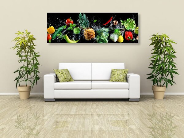 Quadro su tela – Frutta e verdura biologica
