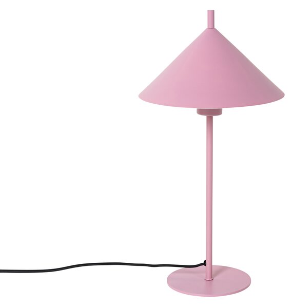 Lampada da tavolo di design rosa - Triangolo
