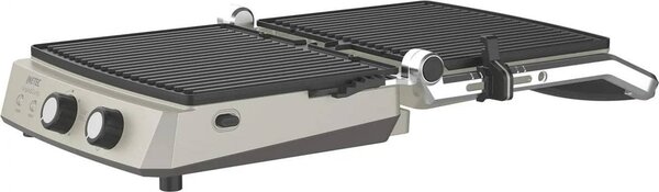 Imetec Bistecchiera Elettrica Doppia Piastra Antiaderente Potenza 2000 Watt 3 Funzioni - 7481 Griglia&Gusta