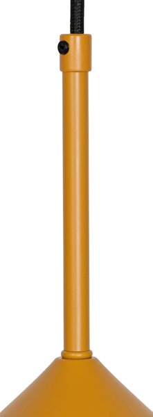 Lampada a sospensione di design gialla - Triangolo