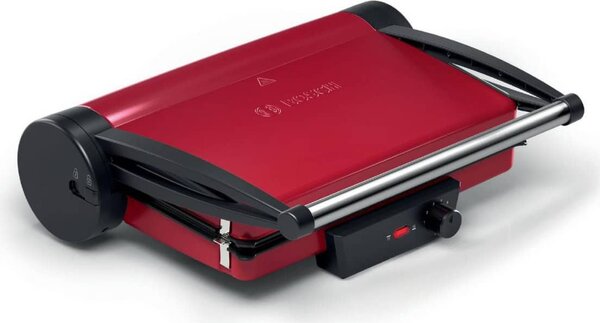 Bosch Bistecchiera elettrica Doppia piastra Antiaderente Potenza 2000 watt colore Rosso - TCG4104