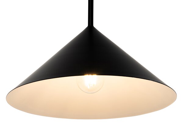 Lampada a sospensione di design nera - Triangolo