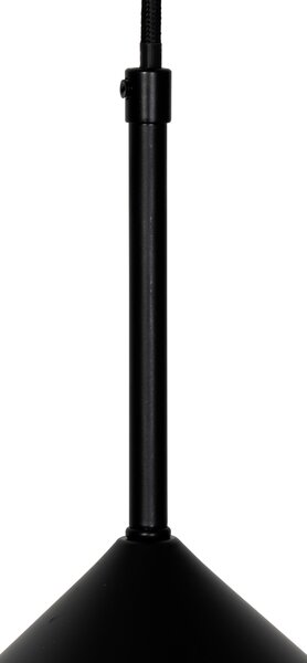 Lampada a sospensione di design nera - Triangolo