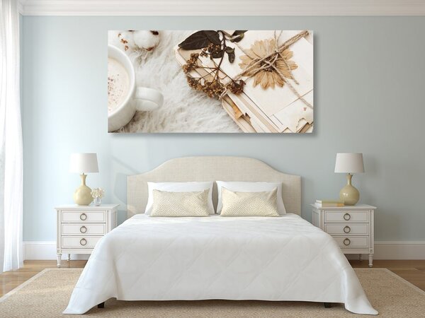 Quadro su tela – Collezione di foglie antiche