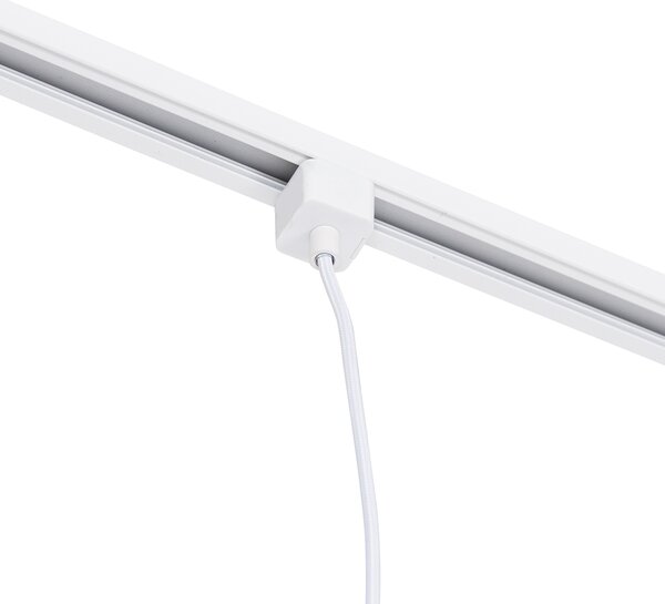 Lampada a sospensione bianca per sistema a binario monofase - Iconic Cavalux