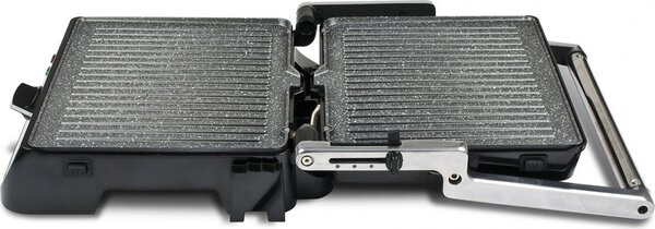 Girmi Bistecchiera elettrica Doppia piastra Rigata Antiaderente Petravera Potenza 2000 Watt - BS4100 BS41