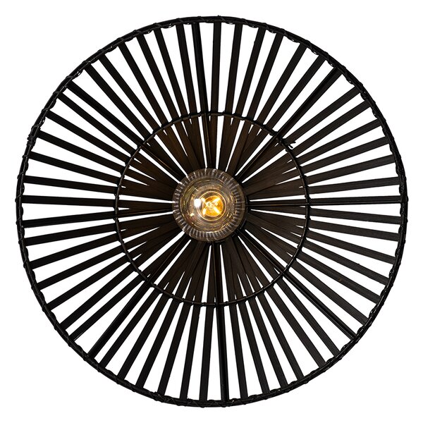 Applique da parete in bambù nero orientale - Pua