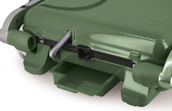Tognana Bistecchiera Elettrica Potenza 2000W con 2 Piastre Anti-aderenti 28x23 cm colore Verde - D2DBS22IRVE