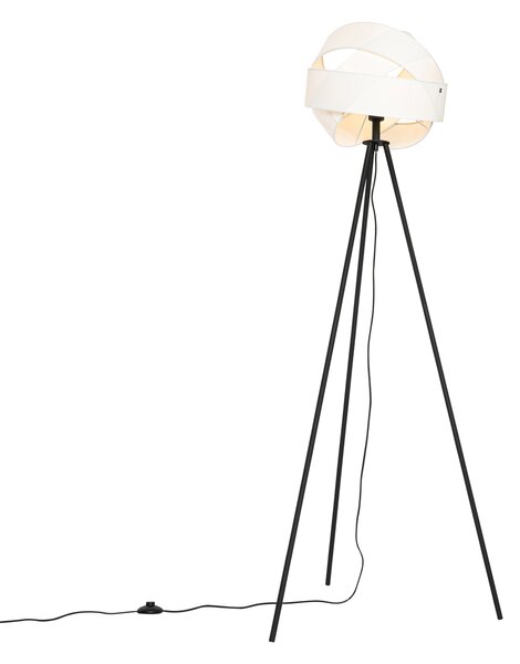 Lampada da terra moderna bianca - Cloth