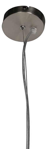 Lampada a sospensione rustica in macramè 90 cm - String