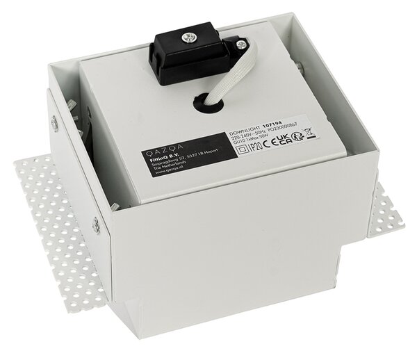 Faretto da incasso bianco GU10 AR70 senza cornice - Oneon