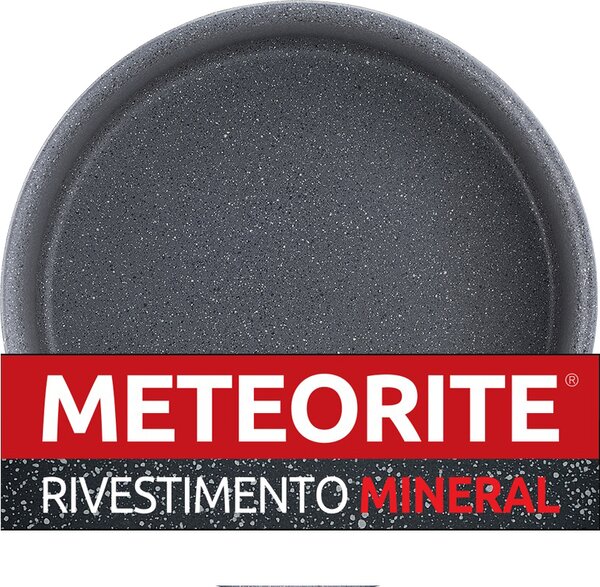 LAGOSTINA Bistecchiera Induzione Rotonda 27.8 cm colore Nero Ingenio Mineralis Green