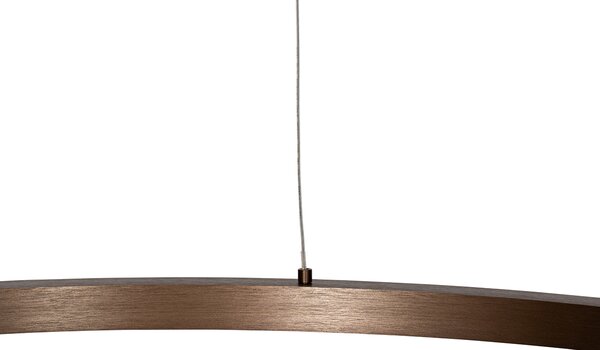 Lampada a sospensione bronzo 80 cm con LED dimmerabile a 3 livelli - Girello