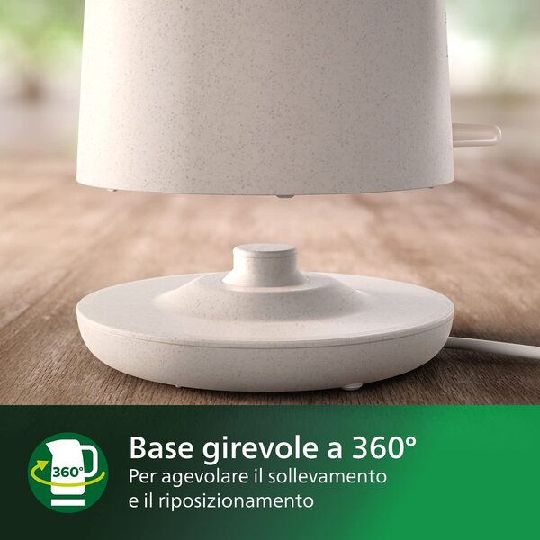 Philips Bollitore elettrico 1.7 lt Potenza 2200 Watt colore Crema - HD9365/10 5000 series