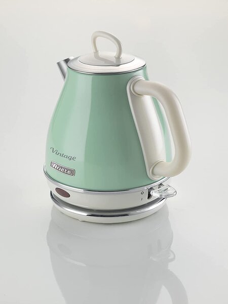 Ariete Bollitore elettrico 1 Litri Potenza 1630 Watt Filtro removibile colore Verde - 2868/04 Vintage
