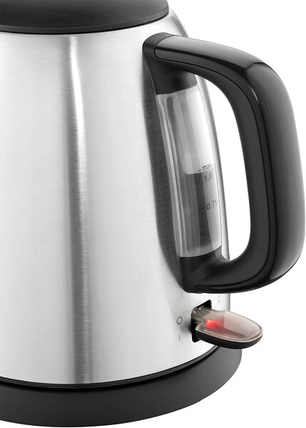 Russell Hobbs Bollitore elettrico acqua Capacit 1 litro Potenza 2400 Watt Acciaio inox Autospegnimento colore Silver - 24991-70 Adventure