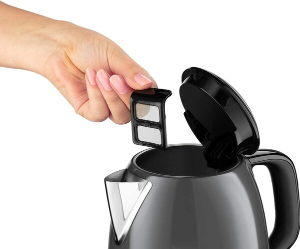 Russell Hobbs Bollitore elettrico Acqua Capacit 1 Litro Potenza 2400 watt colore Grigio - 24993-70