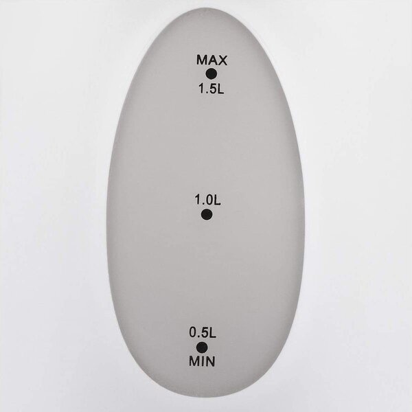 G3 Ferrari Bollitore Elettrico Acqua Capacit 1,5 litri Potenza 2200 Watt colore Bianco - G1009100 Relax