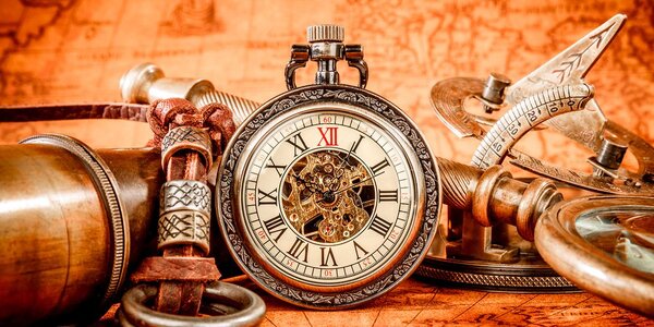 Quadro su tela – Orologi del passato