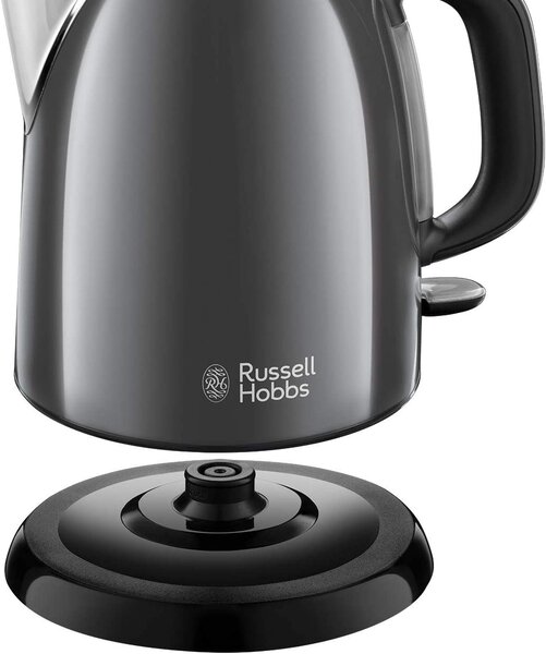Russell Hobbs Bollitore elettrico Acqua Capacit 1 Litro Potenza 2400 watt colore Grigio - 24993-70