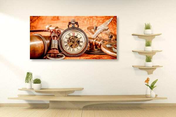 Quadro su tela – Orologi del passato