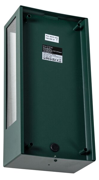 Lampada da parete per esterni verde scuro con sensore di movimento IP44 - Rotterdam