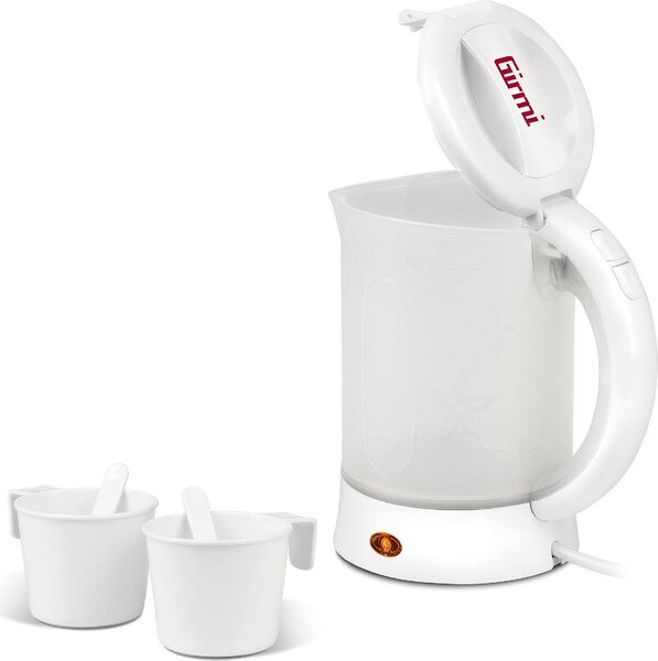 Girmi Bollitore Elettrico Capacit 0.6 Litri Potenza 650 Watt con 2 Bicchieri colore Bianco - BL0401
