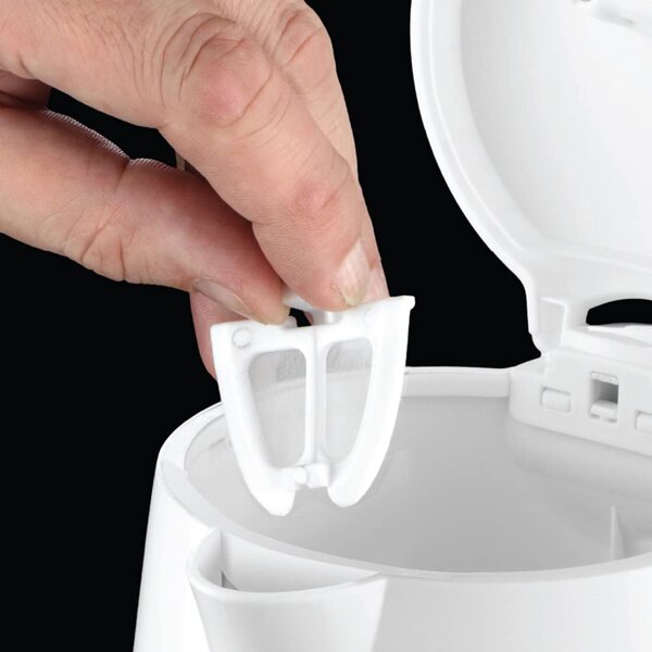 Russell Hobbs Bollitore elettrico Capacit 0.85 Litri Potenza 1000 Watt Filtro rimovibile + 2 Tazze colore Bianco - 23840-70 Travel