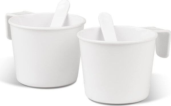 Girmi Bollitore Elettrico Capacit 0.6 Litri Potenza 650 Watt con 2 Bicchieri colore Bianco - BL0401