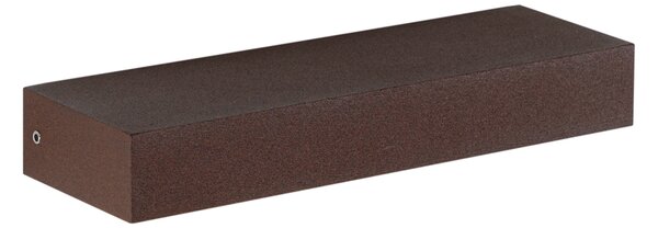 Applique moderna marrone ruggine 22 cm con LED IP65 - Hannah