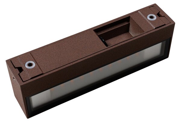 Applique da parete industriale ruggine incl. LED IP65 - Steph