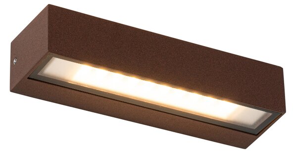 Applique da parete industriale ruggine incl. LED IP65 - Steph