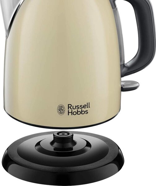Russell Hobbs Bollitore Elettrico Capacit 1 Litro Potenza 2400 Watt Senza filo colore Crema - 24994-70