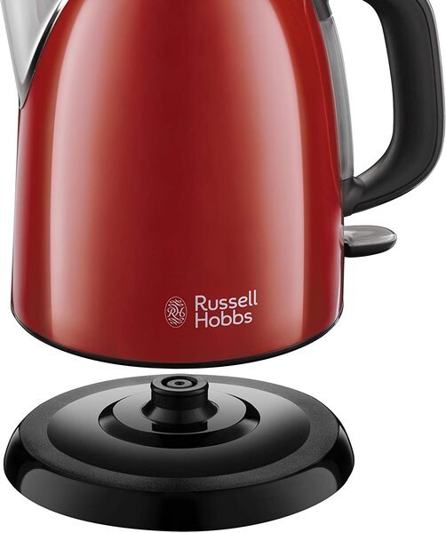 Russell Hobbs Bollitore Elettrico Capacit 1 Litro Potenza 2400 Watt Filtro Estraibile colore Rosso - 24992-70