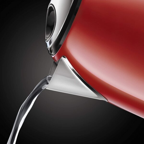 Russell Hobbs Bollitore Elettrico Capacit 1 Litro Potenza 2400 Watt Filtro Estraibile colore Rosso - 24992-70