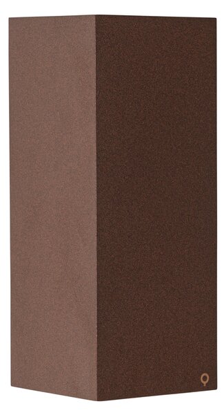 Applique da parete industriale ruggine marrone 2 luci AR70 IP54 - Baleno