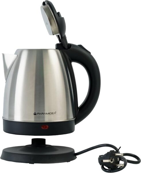 PYRAMIDEA Bollitore elettrico Capacit 1,7 Litri Potenza 1500 Watt Spegnimento automatico colore Acciaio - BE1350