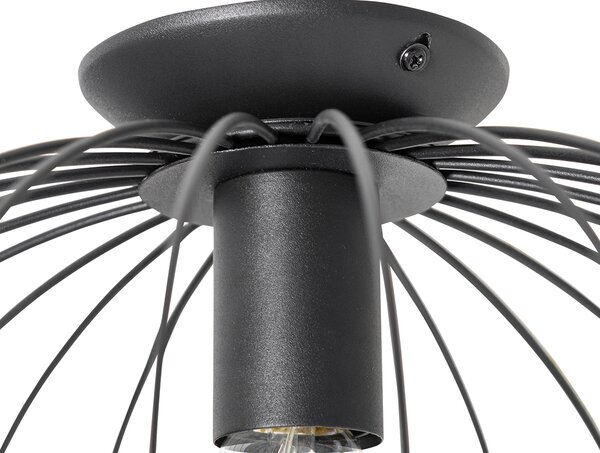 Plafoniera intelligente nera con Wi-Fi G95 - Margarita